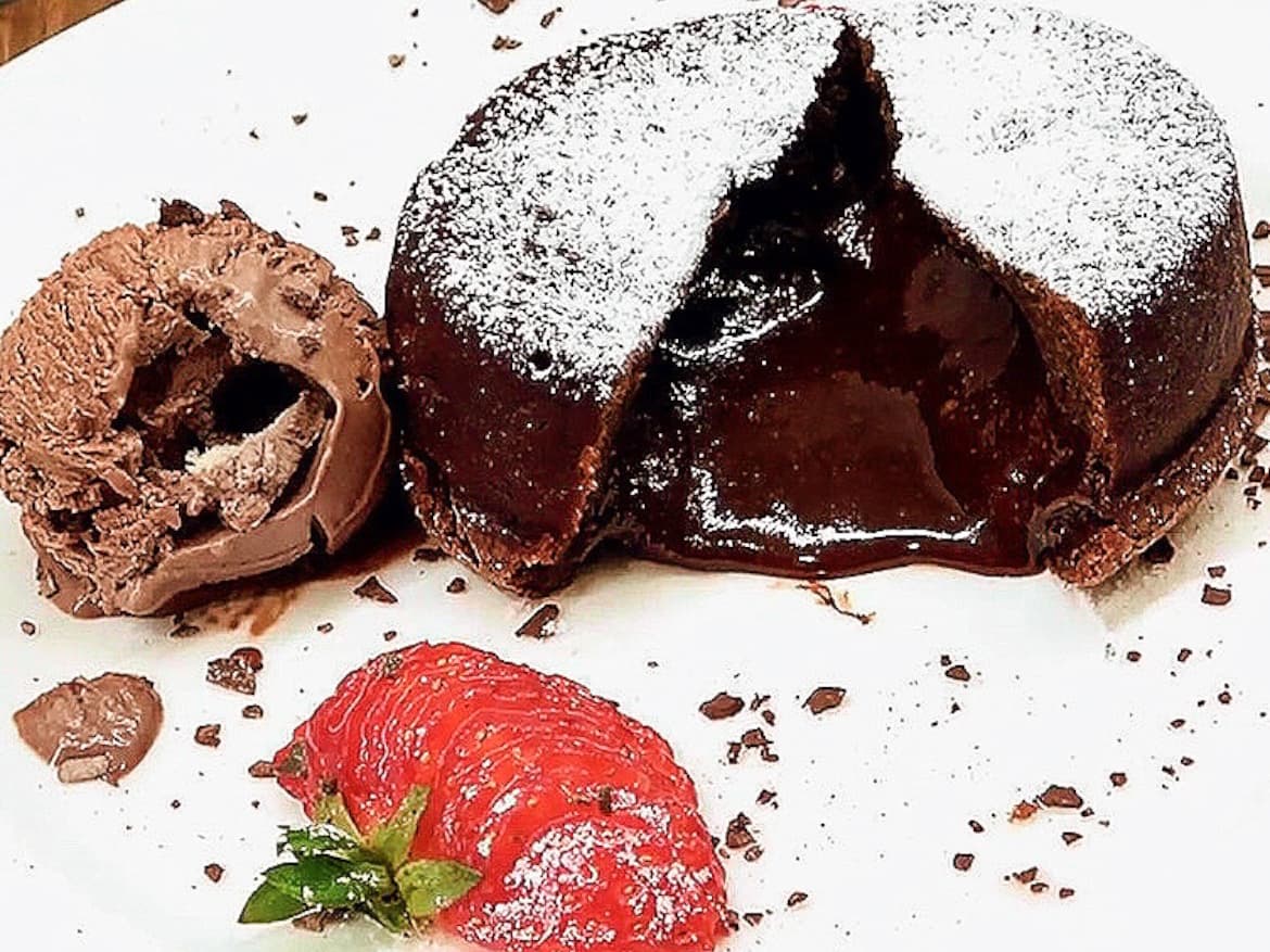 Fondant çokollate me zemër të lëngshme